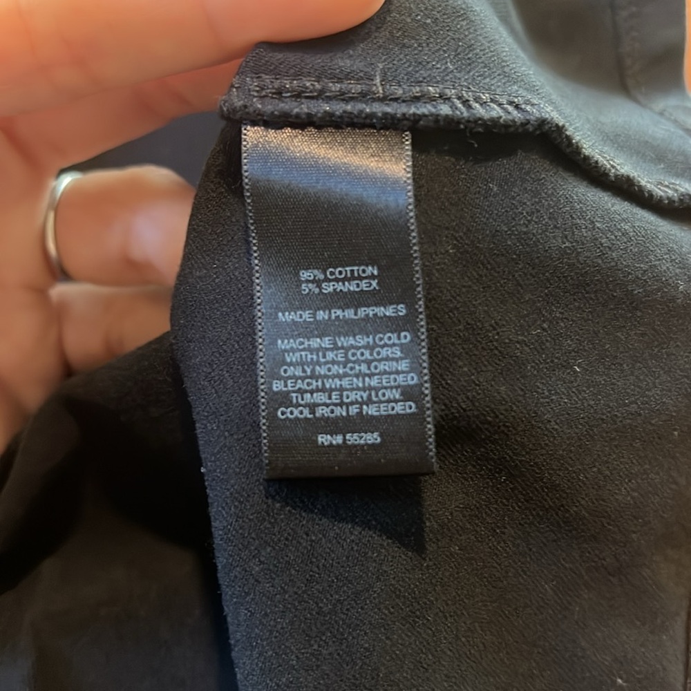 Express Black Sleeveless Peplum Top w/ Zipper - Picture 10 of 14